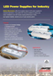 LED Power Supply Selection Catalogue - For LED Industry