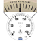 The marking 'SWISS MOVEMENT' is printed on the top edge of the dial.