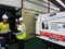 CAPS Australia technicians servicing an oil-free air Ingersoll-Rand compressor.