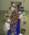 Sorting and cleaning of mussels on an S.50-608 plastic modular conveyor 