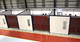 Acoustic vision panels and sliding welding screens.