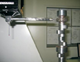 Measuring a gear on an automotive cam shaft.