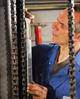 FB's chain wear gauge enables chain elongation —  the most common cause of chain failure — to be measured to within one quarter of one per cent