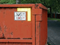 Reflective Marking for Roadside Dump Bins 