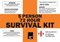 Exitkits 72 HR, 5 Person Survival Pack
