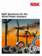 NSK Solutions for Wind Power Industry (Catalogue)