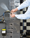 Blowoff Station Eliminates Static Electricity And Dust